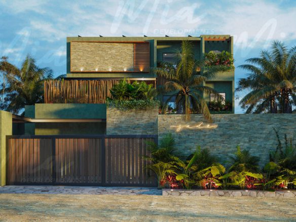 luxury real estate in tulum - villa tannich jade