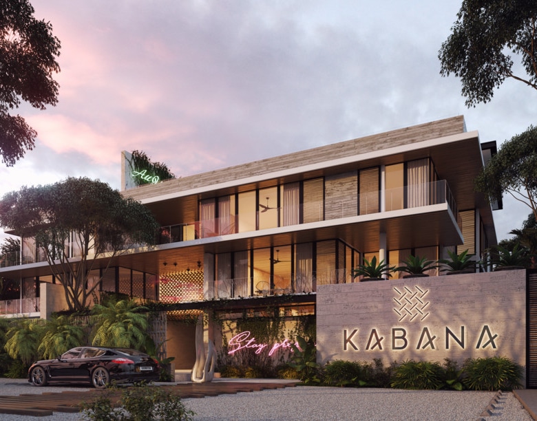 kabana tulum real estate investment property in aldea zama premium
